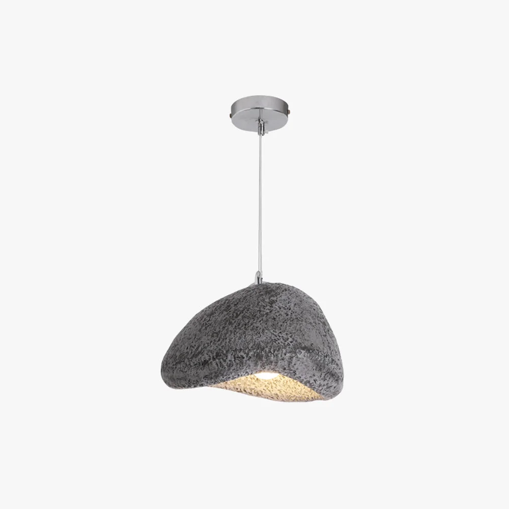 Refined Byers Wabi Sabi Bread Shape Resin Pendant Light Resin 4 Color Durable