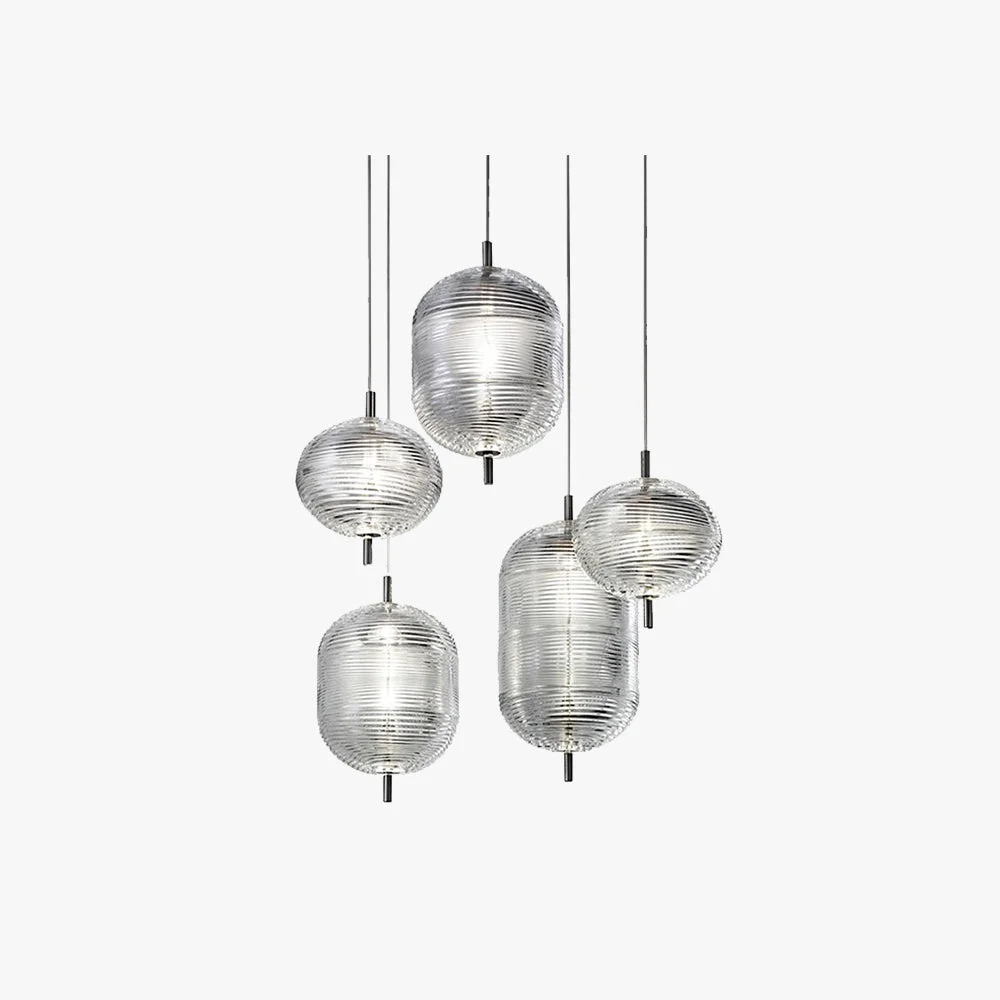 Original Hailie Designer Art Modern Pendant Light Black Gold Soft