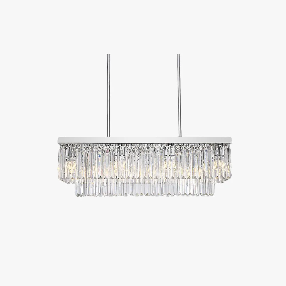 Soft Marilyn Modern Art Deco LED Pendant Light Crystal Metal Artisan