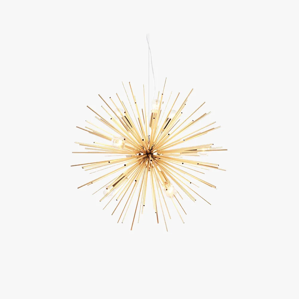 Versatile Lowry Modern Art Deco Sputnik Gold Pendant Light Metal High-Performance