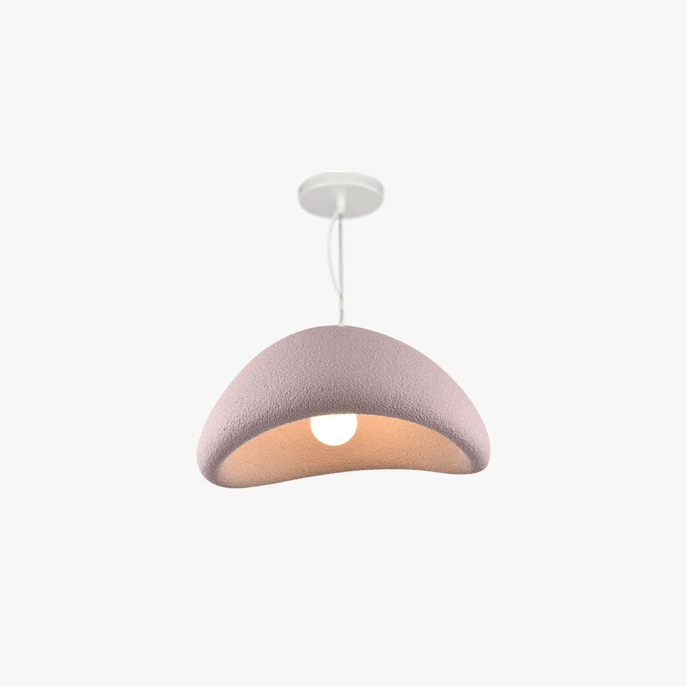 Natural Byers Modern Bread Shape Pendant Light Organic