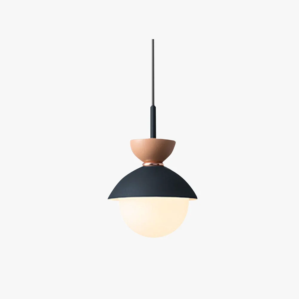 Top-Quality Morandi Nordic Minimalist Globe Pendant Light Pink Gray Light Blue Navy