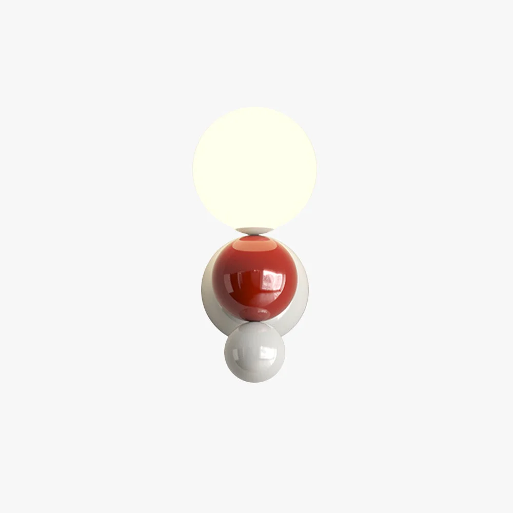 Healthy Valentina Modern LED Wall Lamp White Metal Bedroom Living Room Fine Crafted