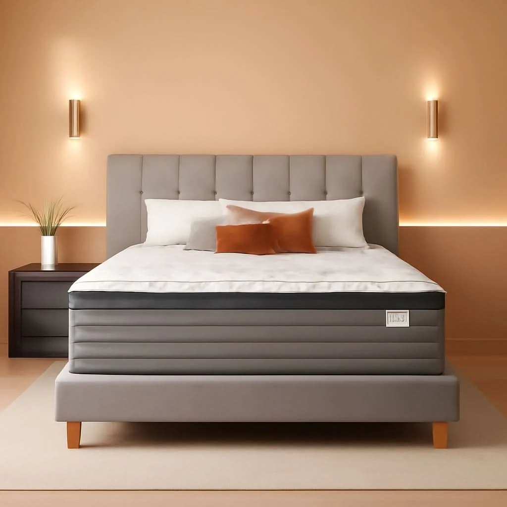Safe King Size Contemporary Memory Foam Hybrid Mattress Premium Material