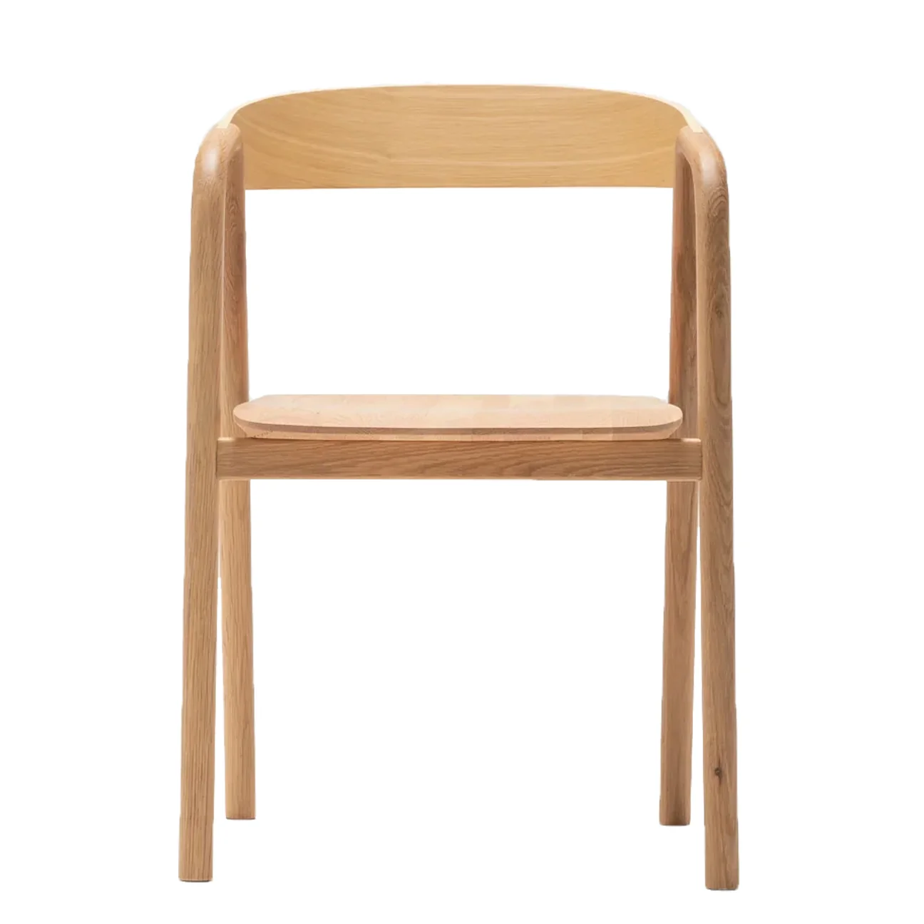 Recyclable Inlay Dining Chair Oak – Natural High-End