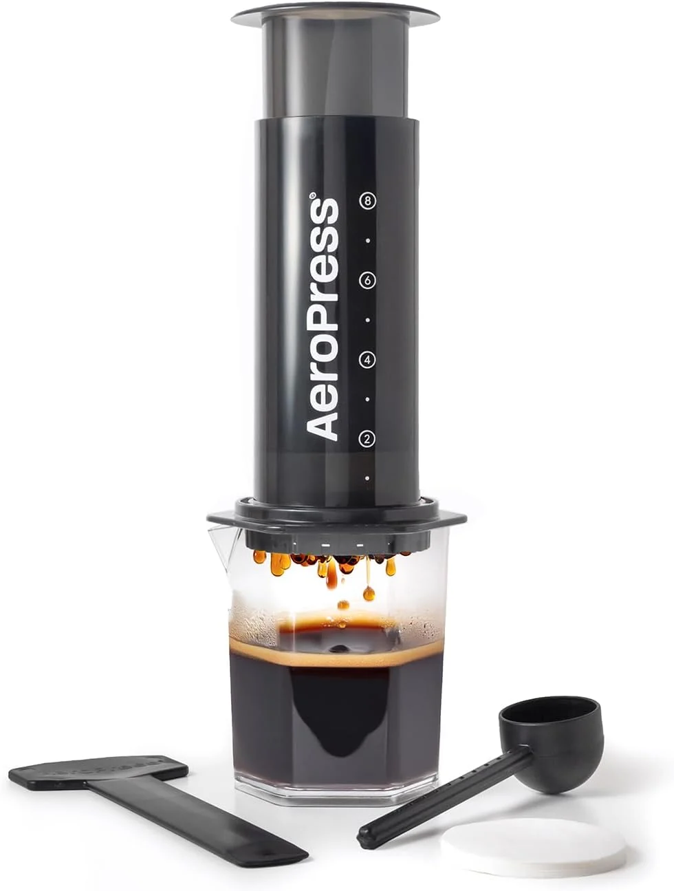 Classic AeroPress XL Coffee Press – 3 in 1 brew method combines French Press Pourover Espresso. Full bodied Trusted