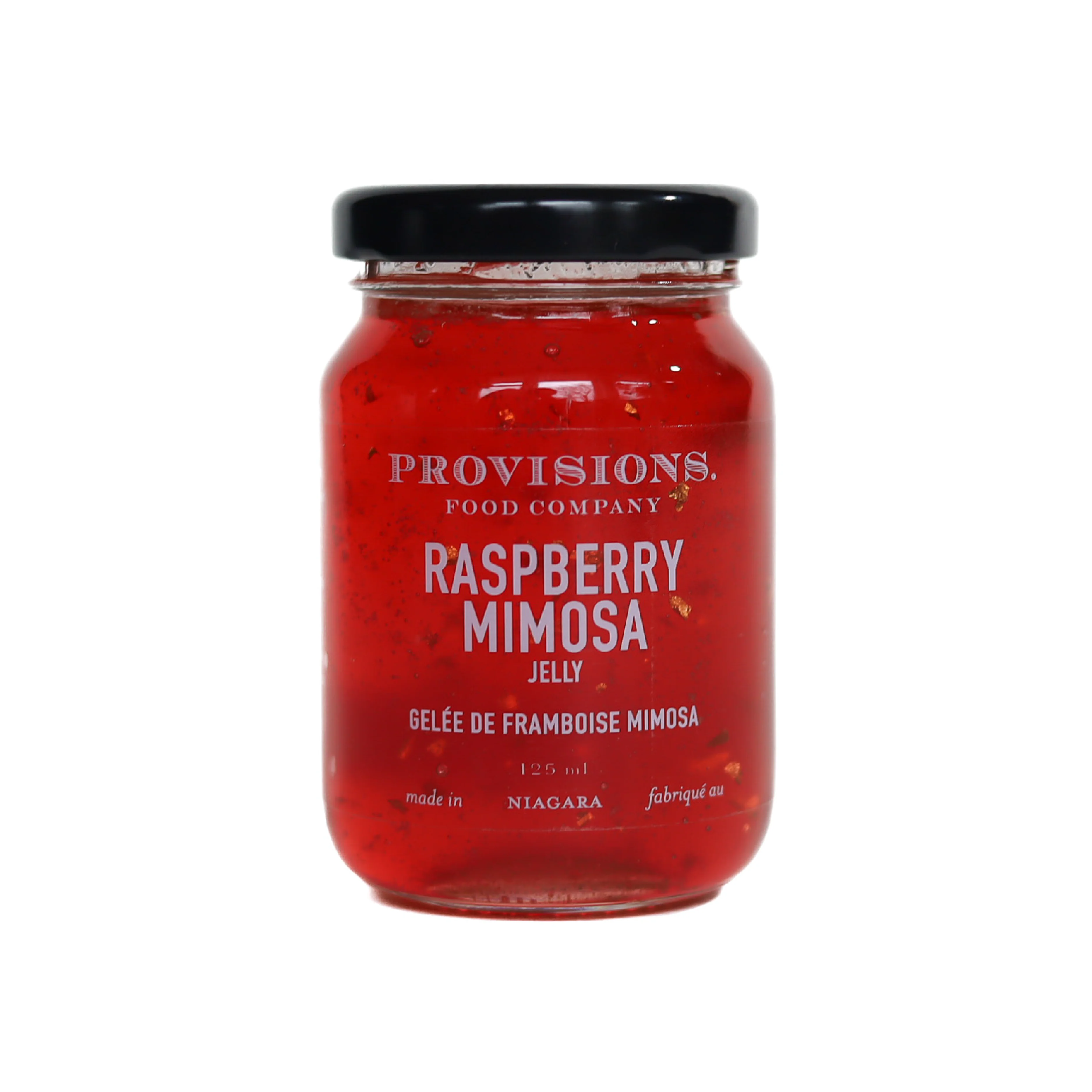 Minimalist Raspberry Mimosa Jelly 125mL Easy-to-Use