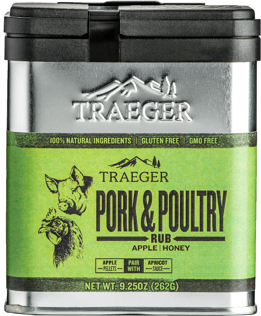 Easy-to-Use TRAEGER PORK POULTRY RUB Crafted