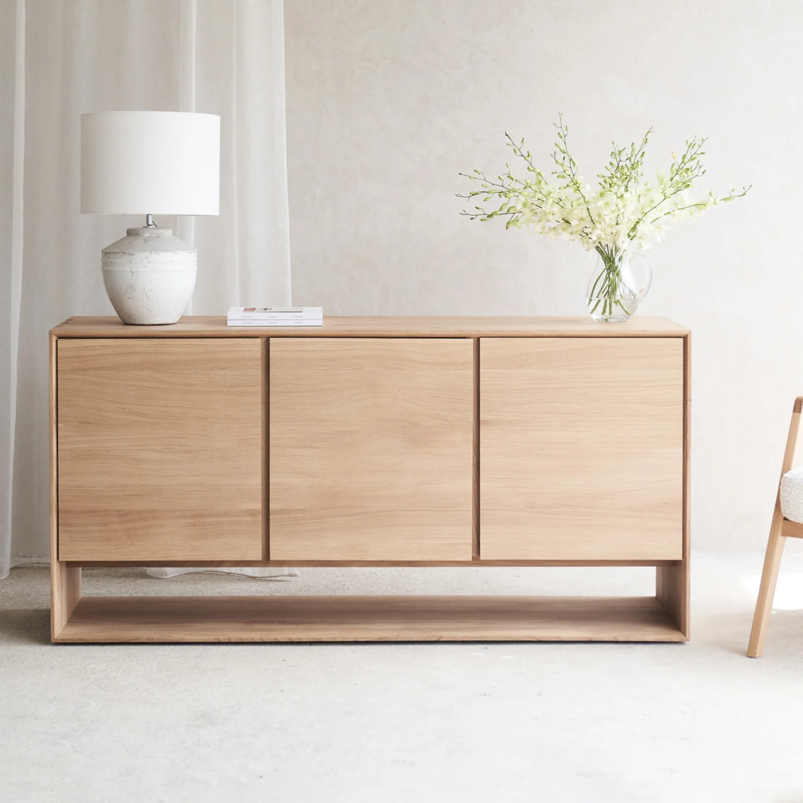 Soft Nordic Sideboard Oak 158cm Premium Material