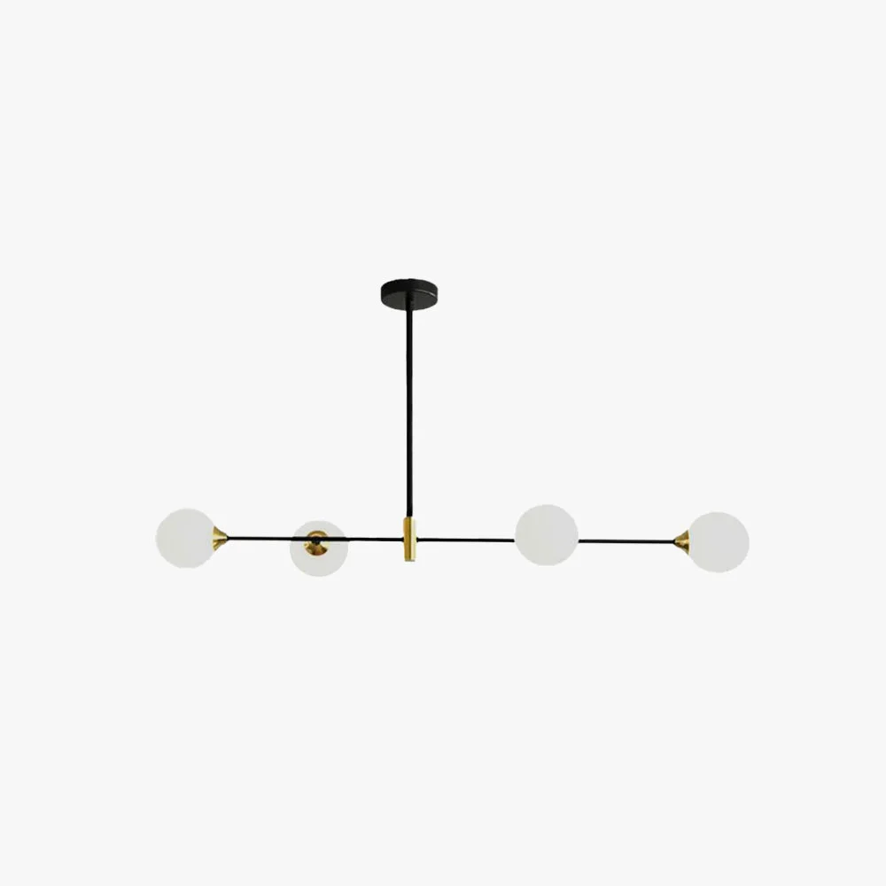 Dependable Valentina Nordic Bubble Metal Pendant Light Black Green
