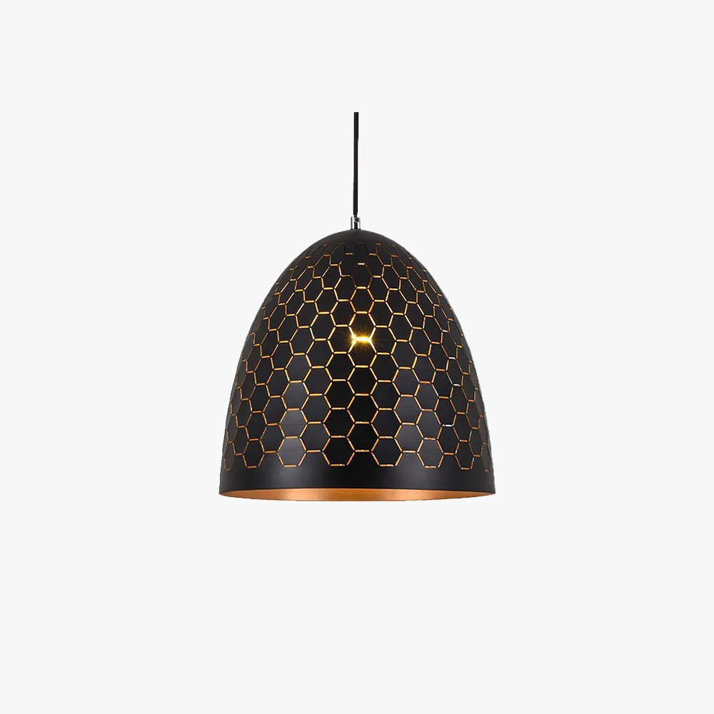 Professional Nazifa Modern Dome Metal Black Pendant Light Official