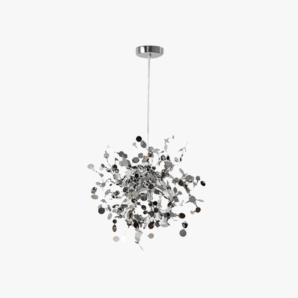 Durable Ophelia Artsy Classy Cluster Fireworks Pendant Light Stainless steel Natural