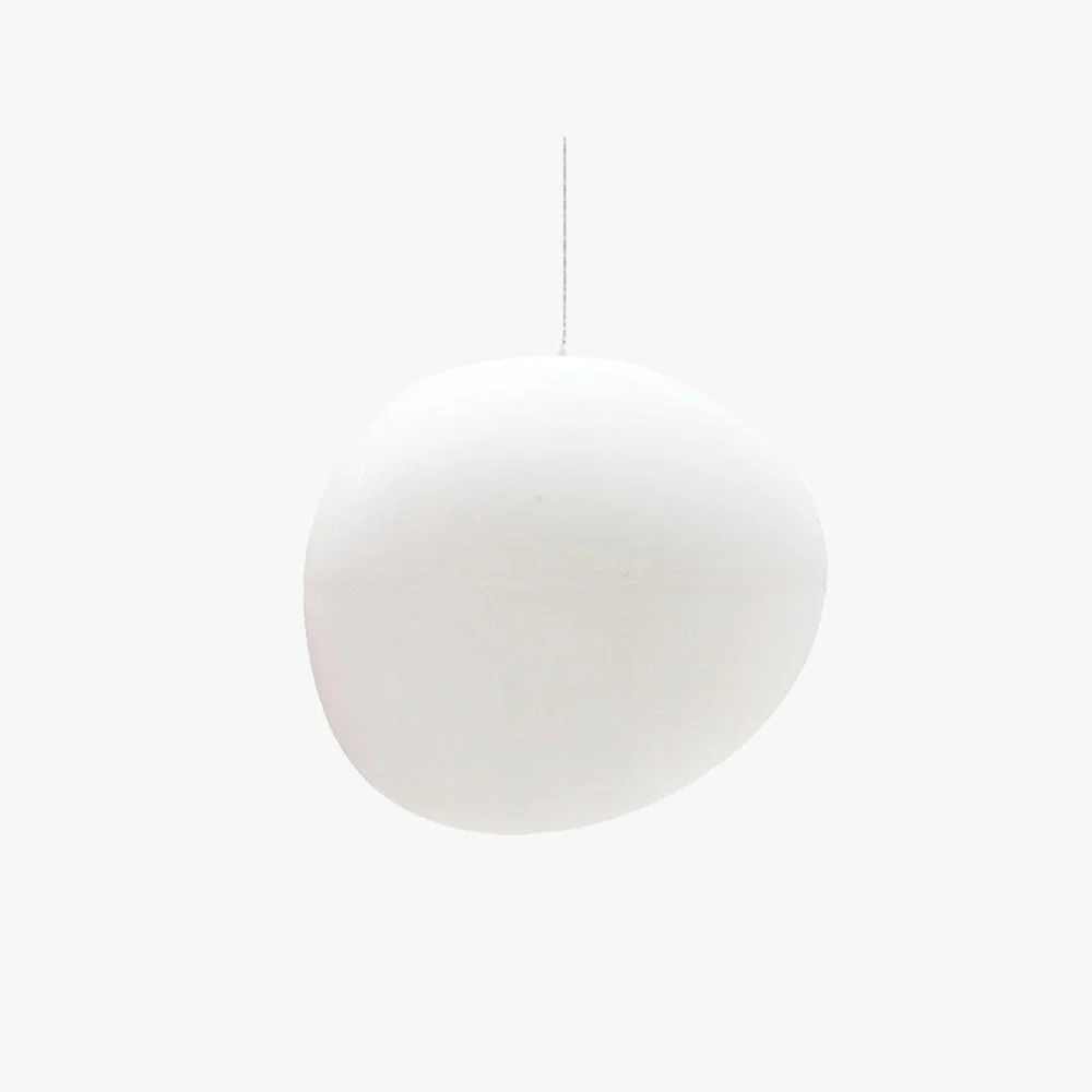 Genuine Hailie Egg-shaped Glass Pendant Light Globe Modern Official