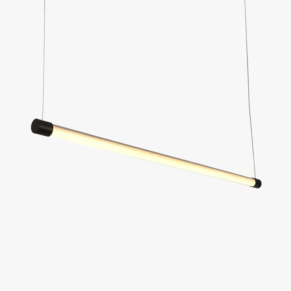 Artisan Edge Minimalist Linear Office Pendant Light Black Silver Quality