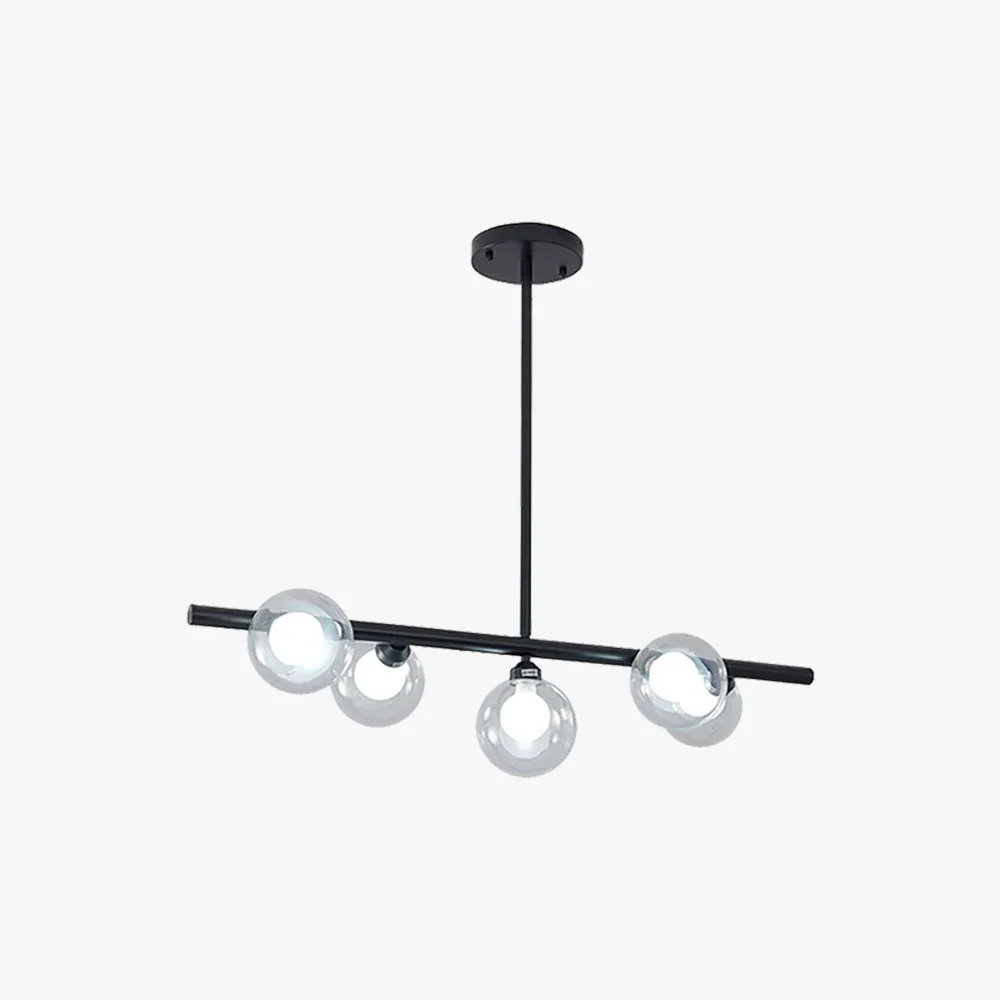 Durable Valentina Nordic Linear Pendant Light Black Gold Kitchen Islands Elite