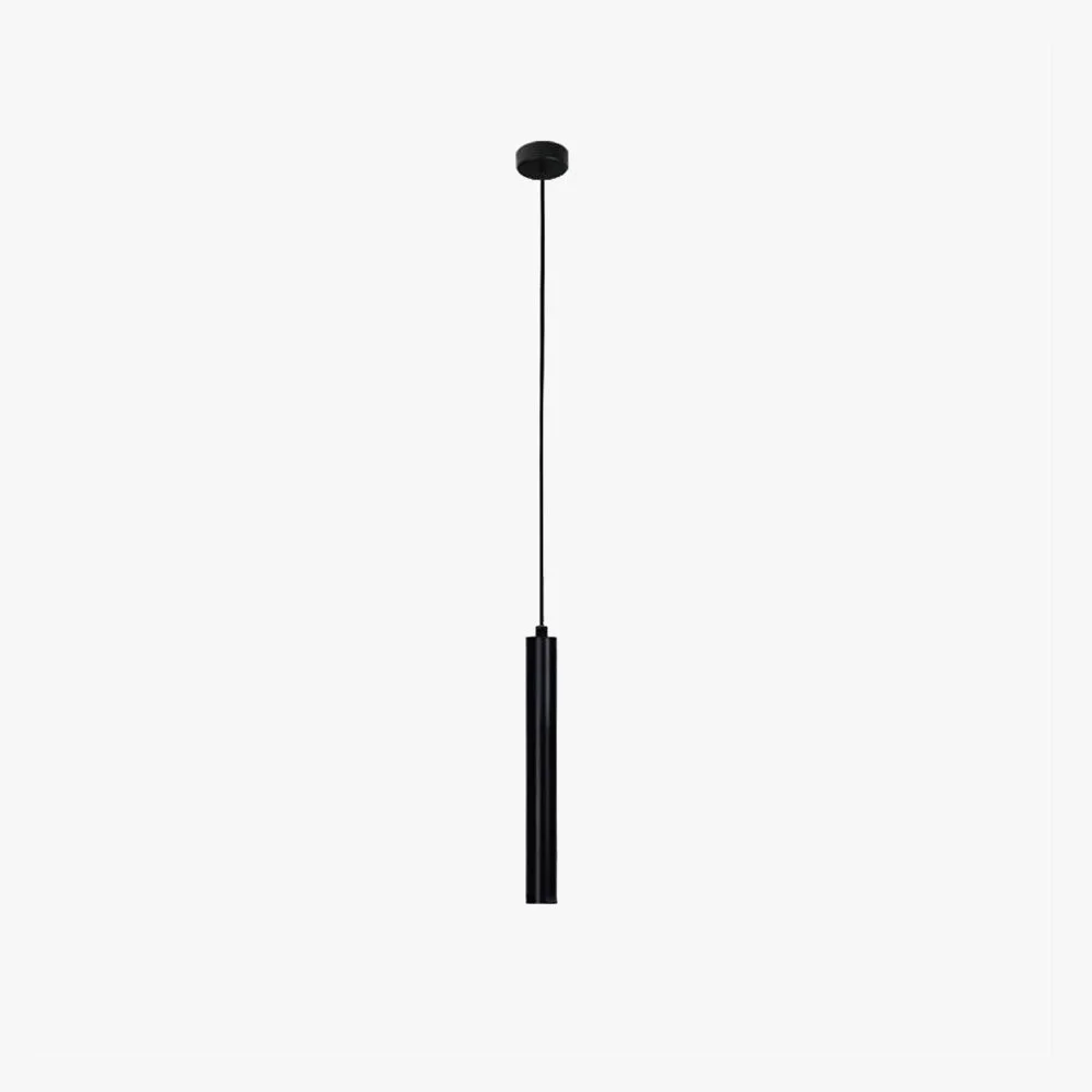 Flexible Sanna Minimalist LED Metal Pendant Light Black Living Room Bedroom Comfortable
