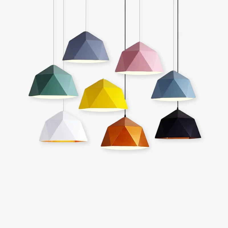 Lightweight Morandi Pendant Light Metal High-Grade