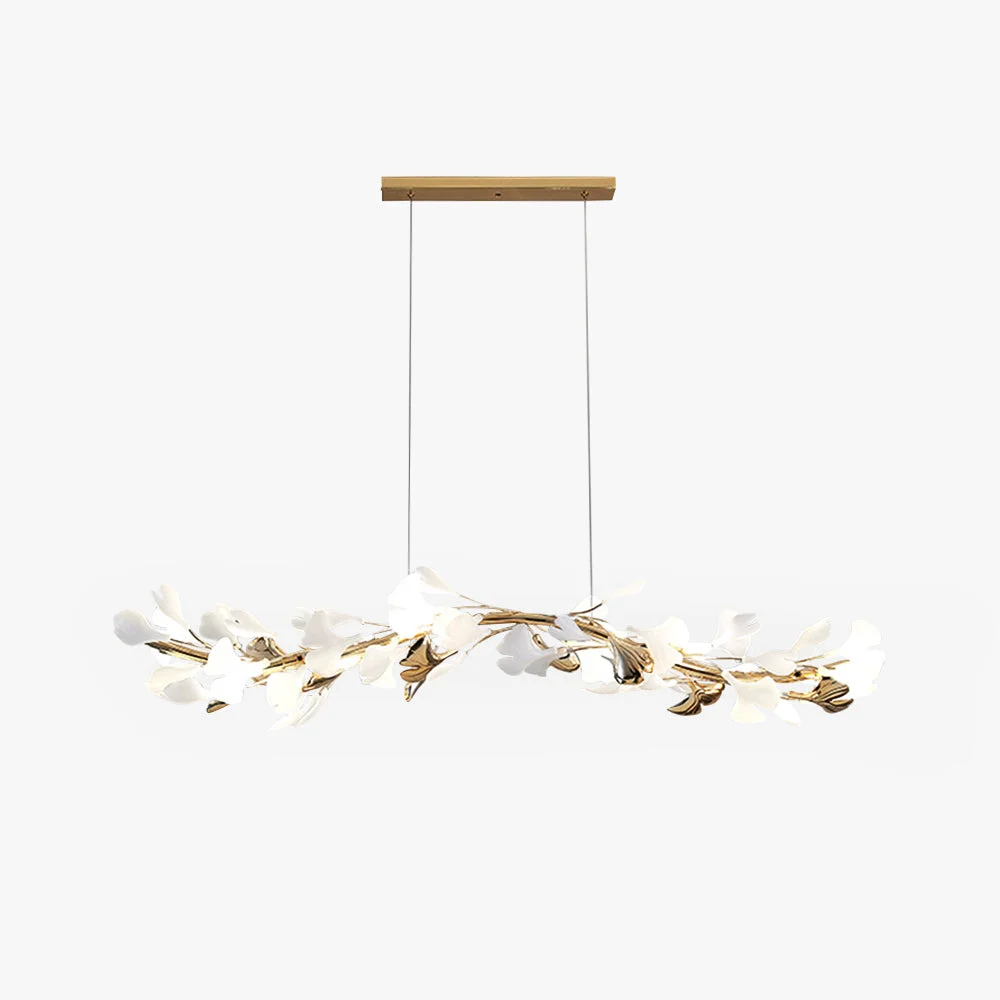 Breathable Ophelia CeraAut Modern Art Deco Metal Ceramic Chandelier Gold World-Class