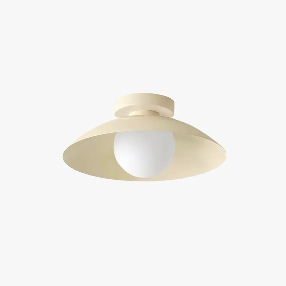 Soft Cairns Modern Creative Flush Mount Ceiling Light Black Red Pink Yellow Bedroom Casual