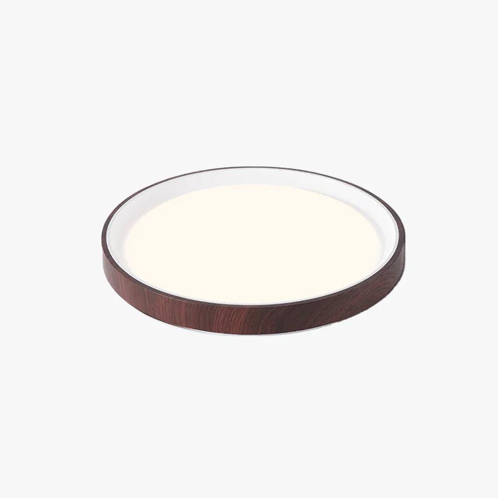 High-Performance Quinn Modern LED Flush Mount Lighting White Wood Acrylic Kitchen Refined