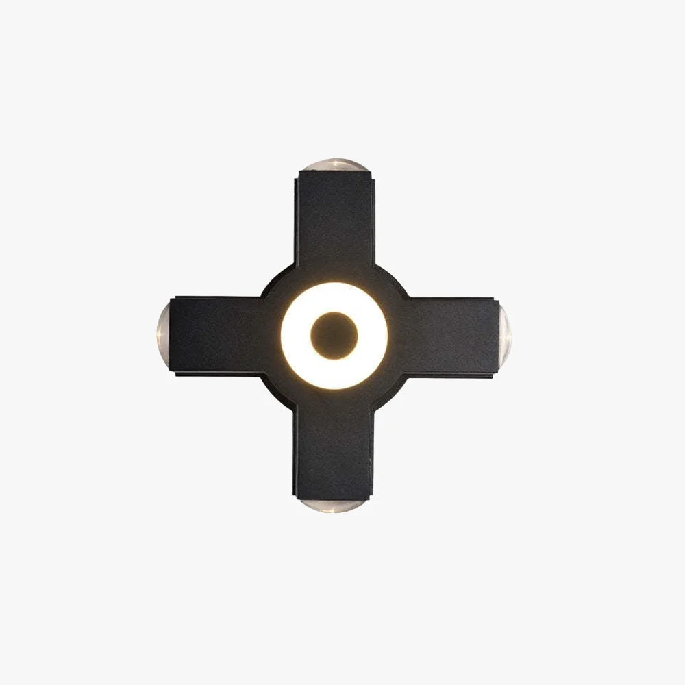 Exceptional Orr Modern Waterproof Minimalist Cross Outdoor Wall Light Garden Corridor Sustainable