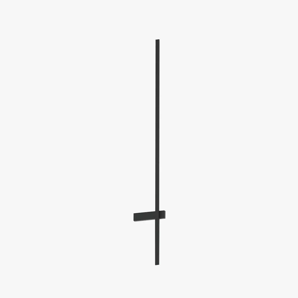 High-Performance Edge Minimalist Duo-Linear Metal Outdoor Wall Lamp Black Consistent