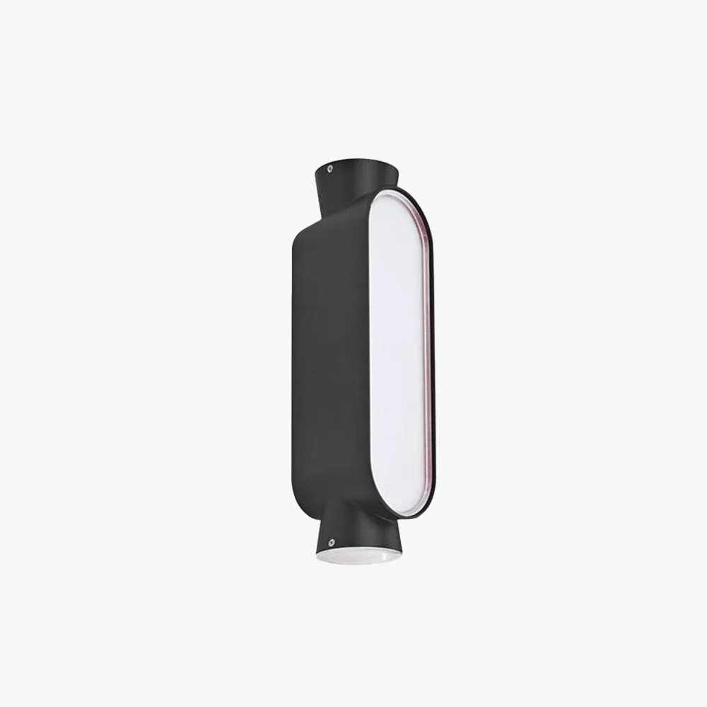 Original Design Pena Minimalist Up Down Acrylic Outdoor Wall Lamp Black White Premium Material