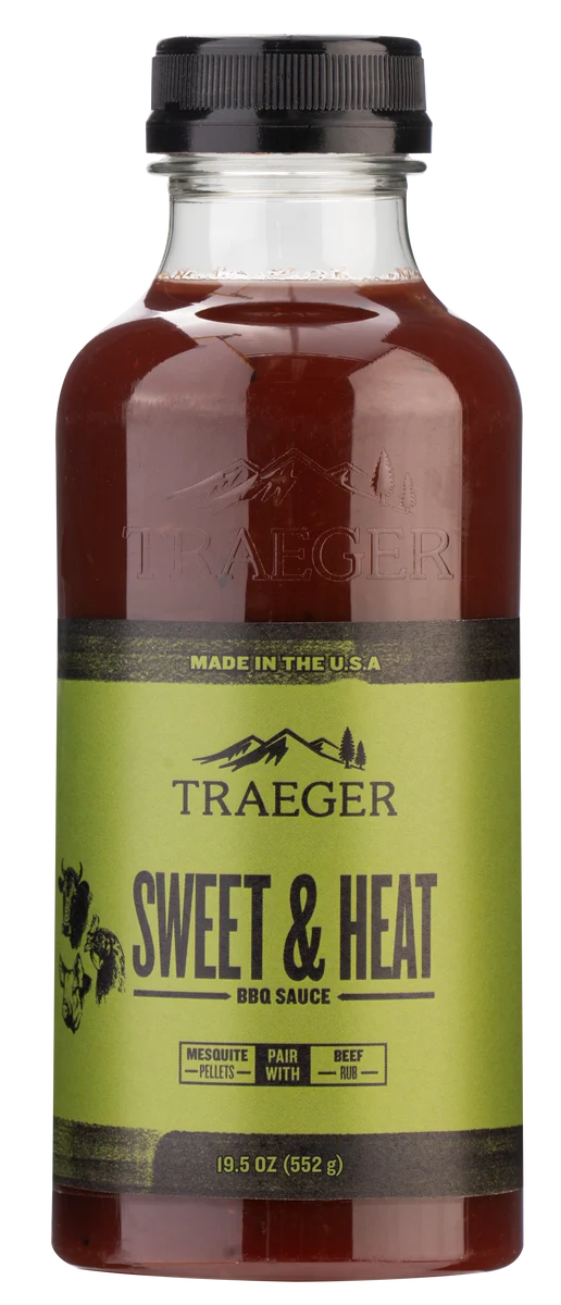 Authentic TRAEGER SWEET HEAT BBQ SAUCE Environmentally Friendly