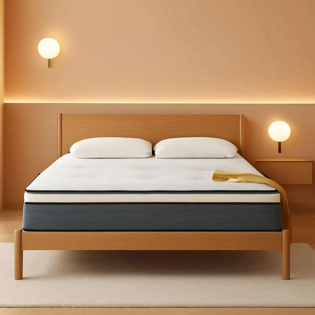 Secure Full Size 12Inch Memory Foam Hybrid Pocket Coil Mattress Official