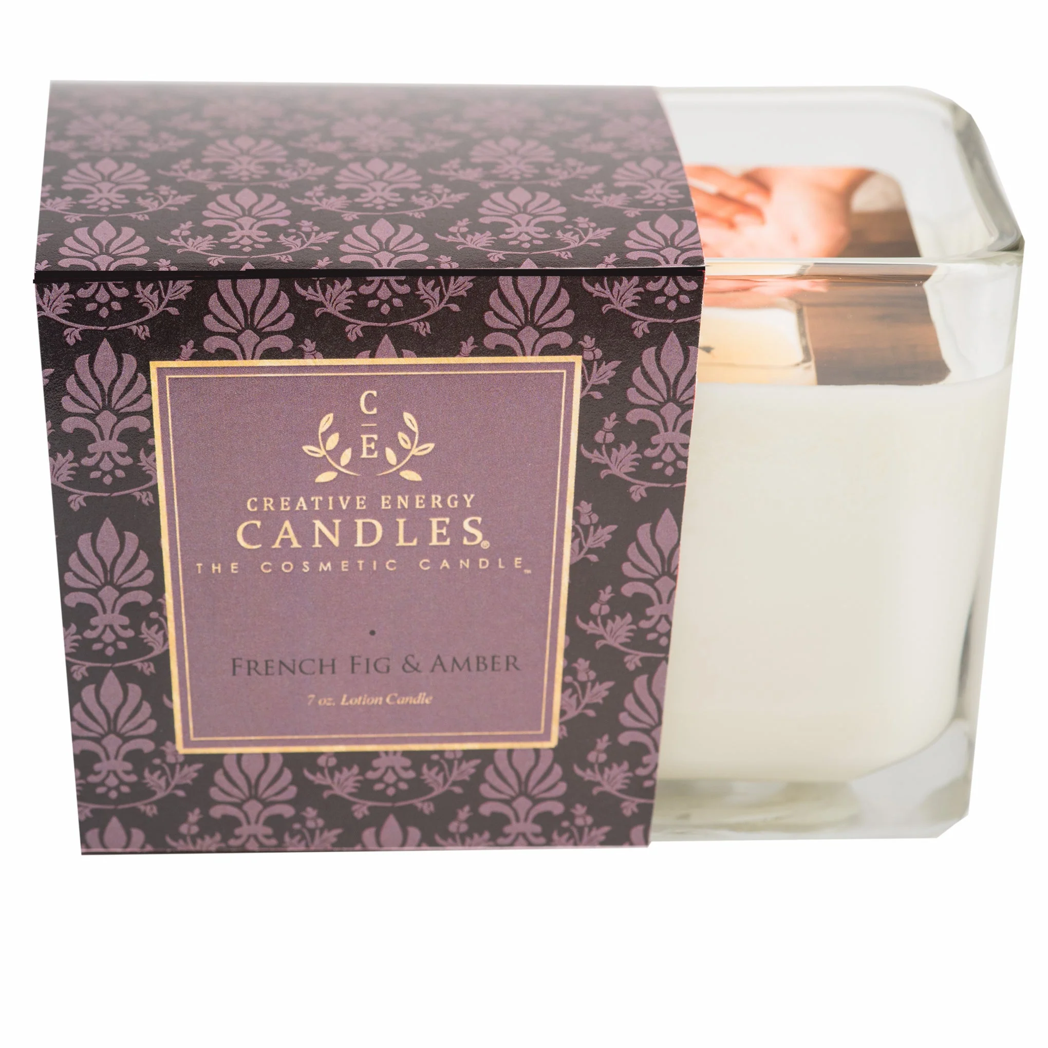 Consistent Hockey – French Fig Amber Soy Lotion Candle Prestigious