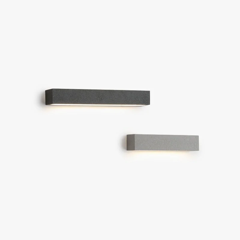 Advanced Edge LED Outdoor Wall Lamp Black White 9.5 15 Innovative