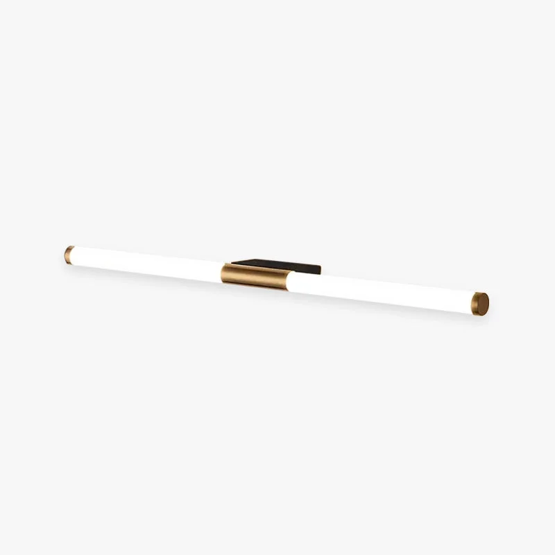 Comfortable Leigh Minimalist Linear Metal Wall Lamp Gold Carefully Designed