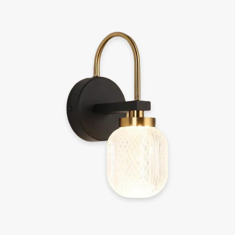 High-Grade Blair Modern Metal Acrylic Wall Lamp 2 Style Reusable