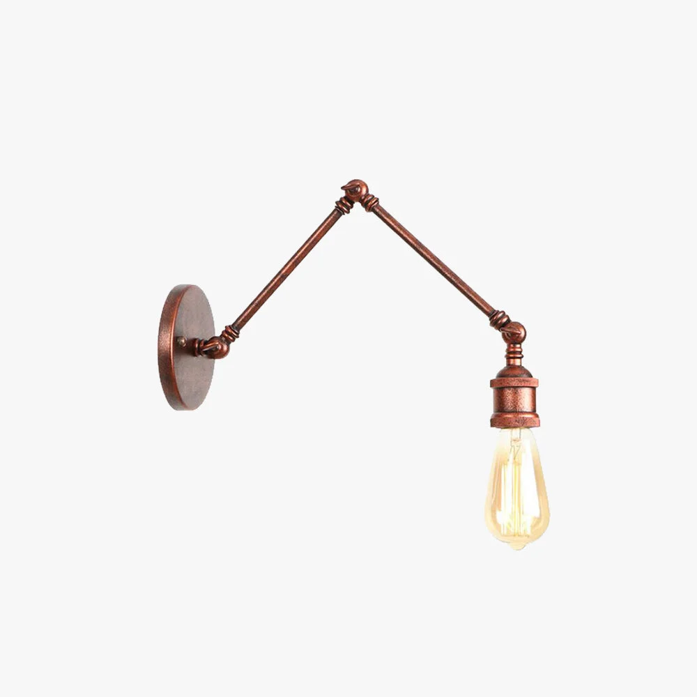 User-Friendly Brady Wall Lamp Minimalist Tapered Adjustable Metal 2-Color Bedroom Luxury