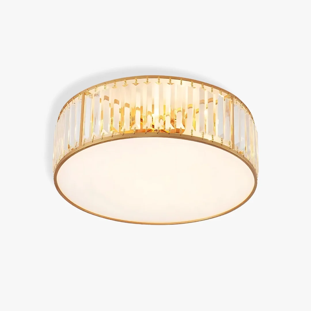 Durable Crystal Flush Mount Ceiling Light Healthy