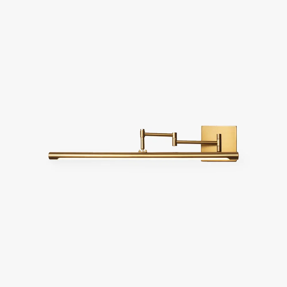 Fashionable Edge Modern Adjustable Mirror Front Vanity Metal Acrylic LED Wall Lamp Lightweight