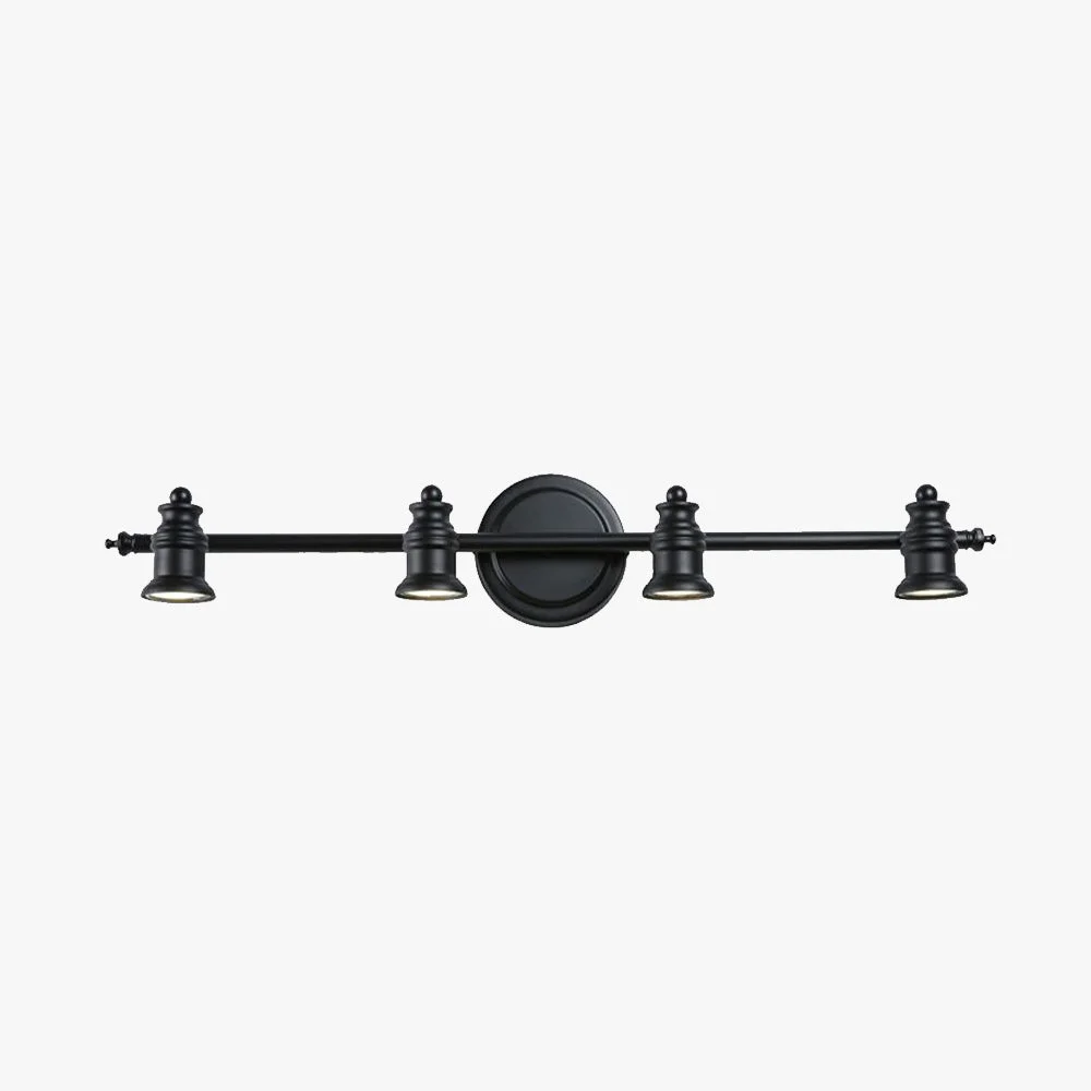 Smart Alessio Modern Bell-shaped Metal Wall Lamp Black Luxury