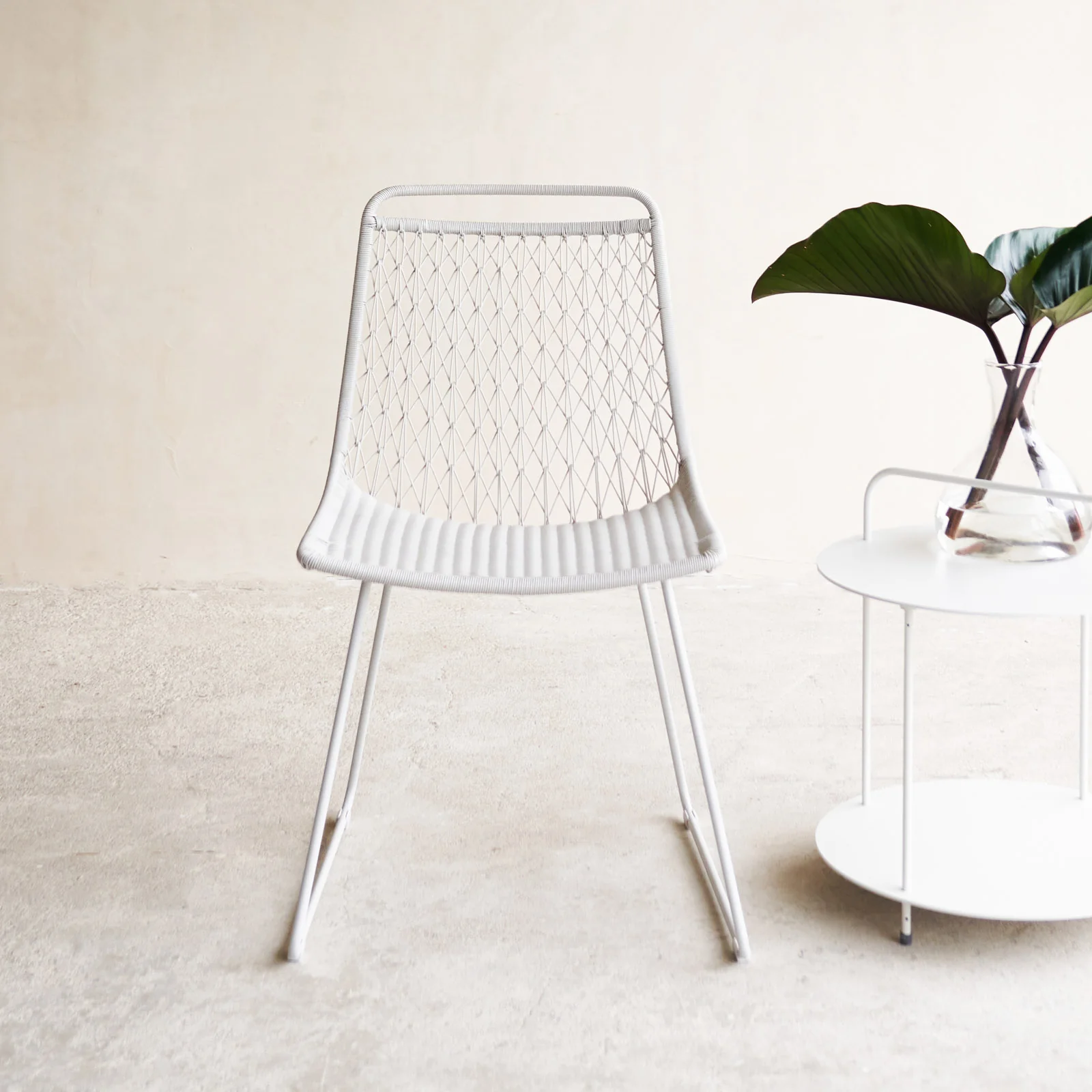 Easy-to-Use Kim Outdoor Dining Chair Stone Healthy