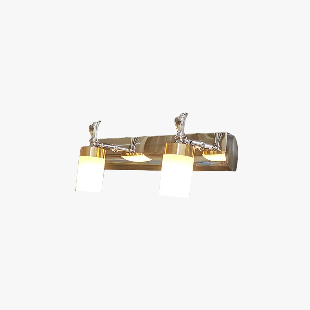 Elegant Leigh Modern Metal Vanity Wall Lamp Gold Bathroom 2 3 4 Light Quality