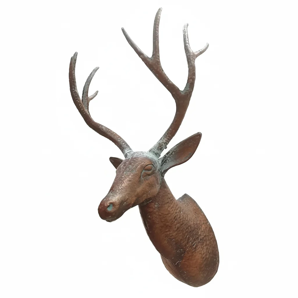 Safe Shaver Lake Deer with Verdigris Finish Optimized