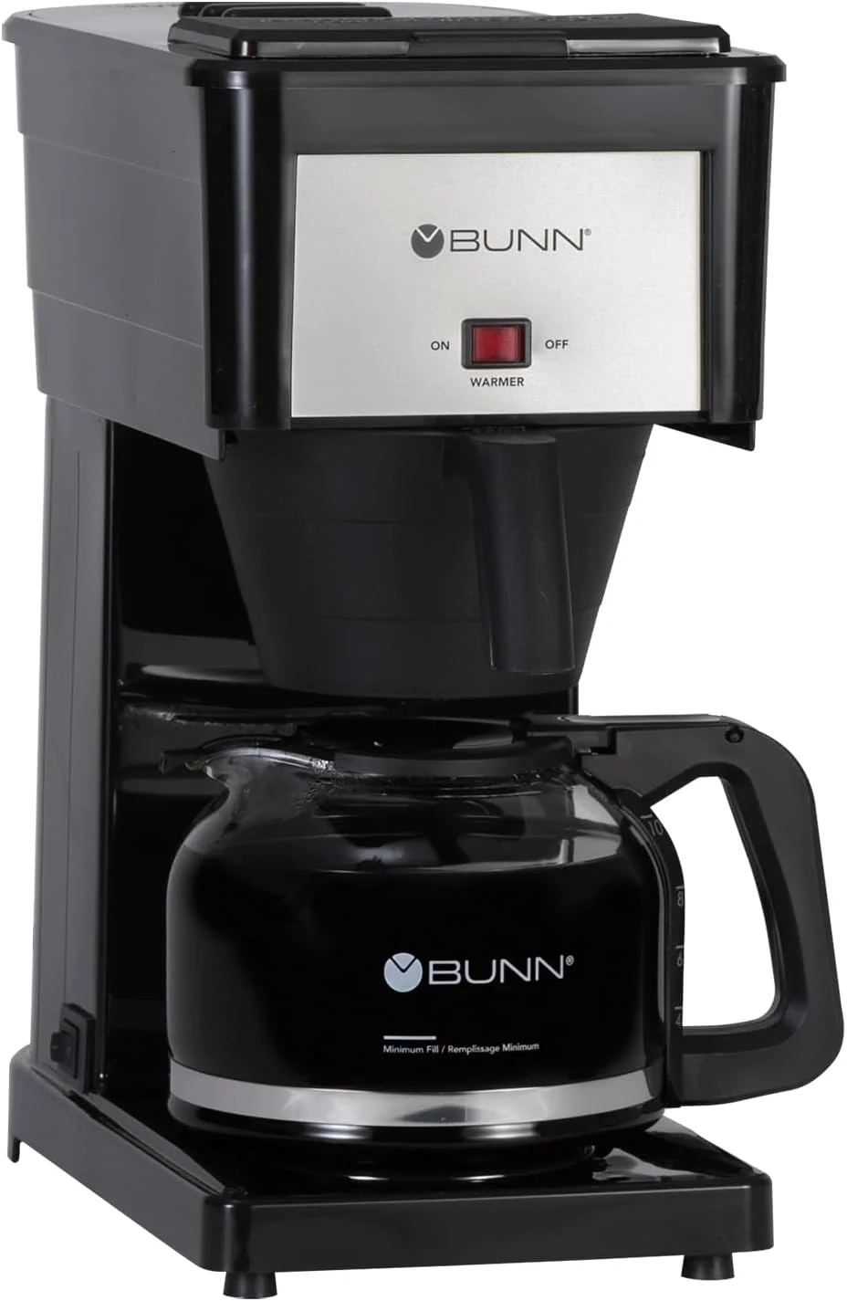 Smooth Bunn GRB Velocity Brew 10-Cup Home Coffee Brewer Black Safe