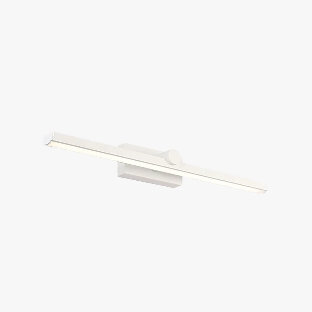 Casual Edge Minimalist Linear Led Vanity Wall Lamp White Bathroom Powerful