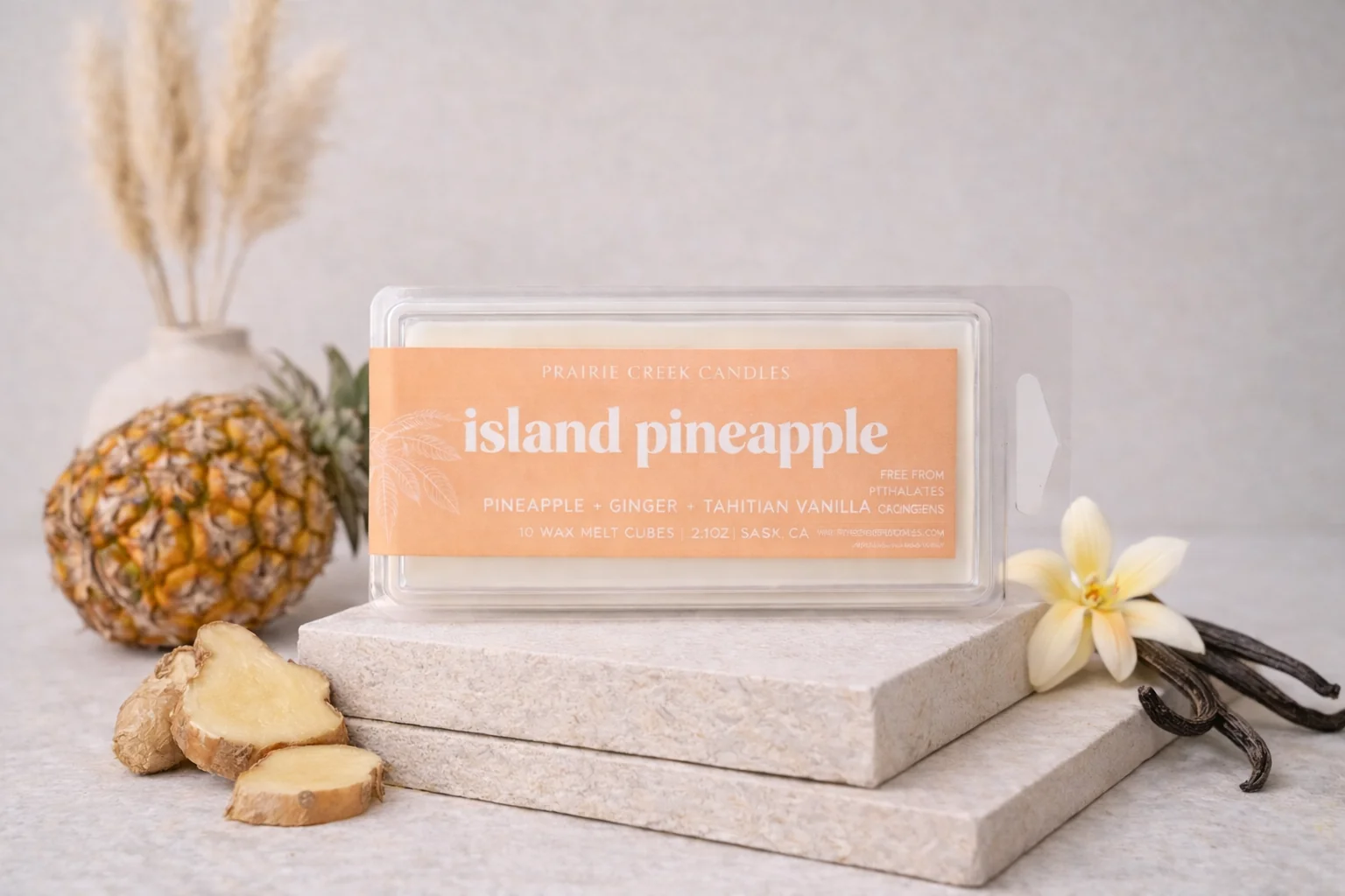 Lightweight Island Pineapple Wax Melts Premium