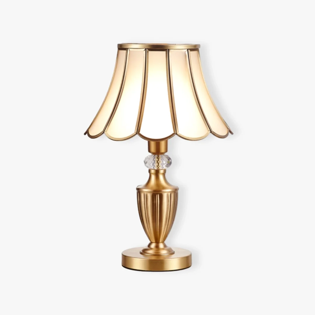 Verified European Copper Table Lamp Secure