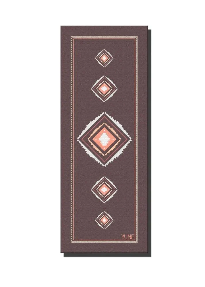 Fine Crafted Betty Yoga Mat – Non-Slip Grip Cushioned Support Cactus Print Design Authentic