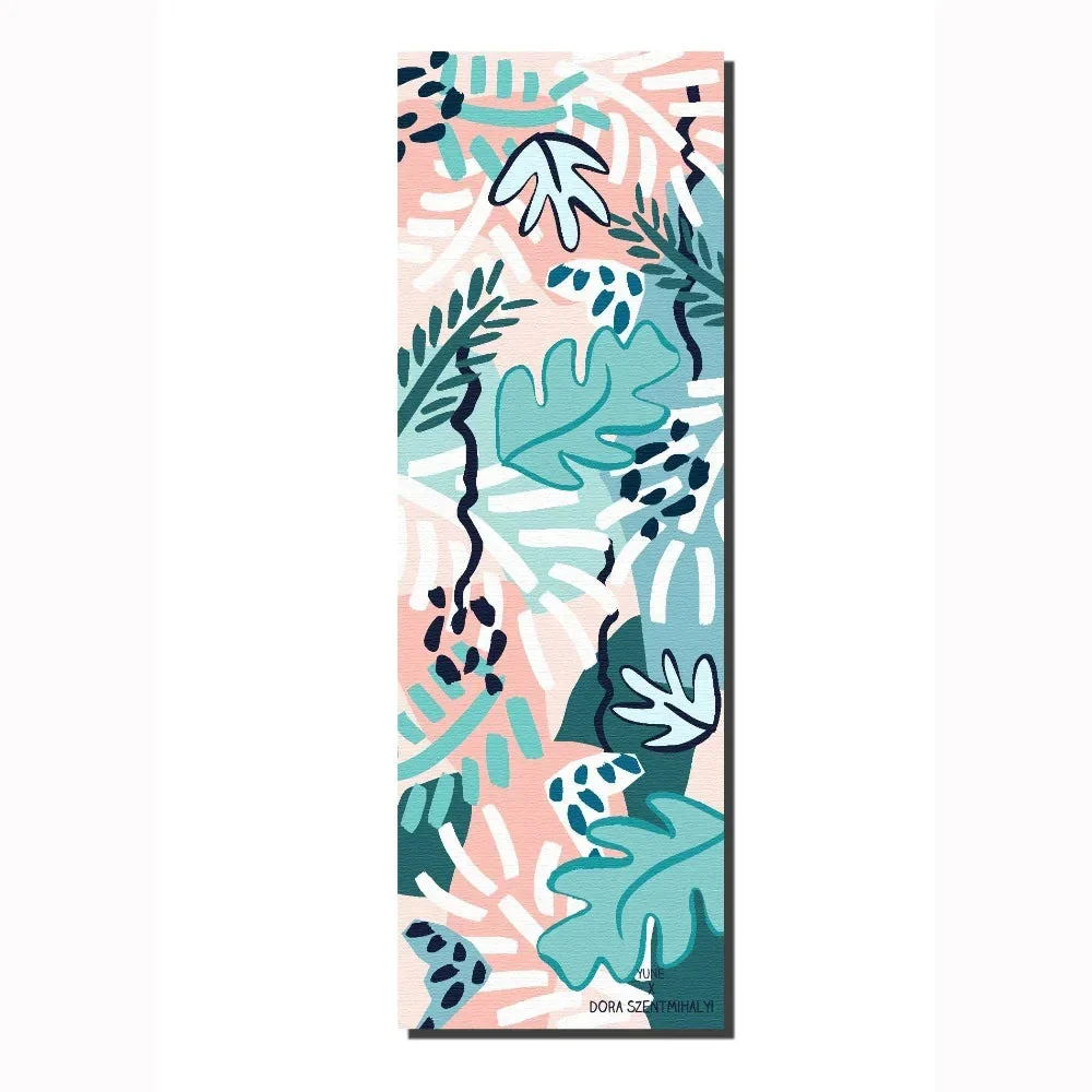 Fine Dora Jungle Yoga Mat – 6mm Non-Slip Eco-Friendly Artist-Designed Yune Yoga Versatile