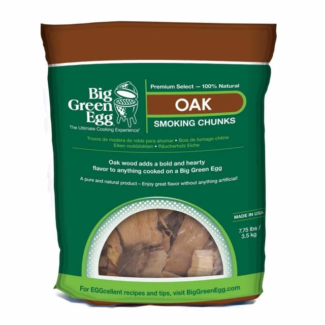 Big Green Egg Oak Wood Smoking Chunks Versatile