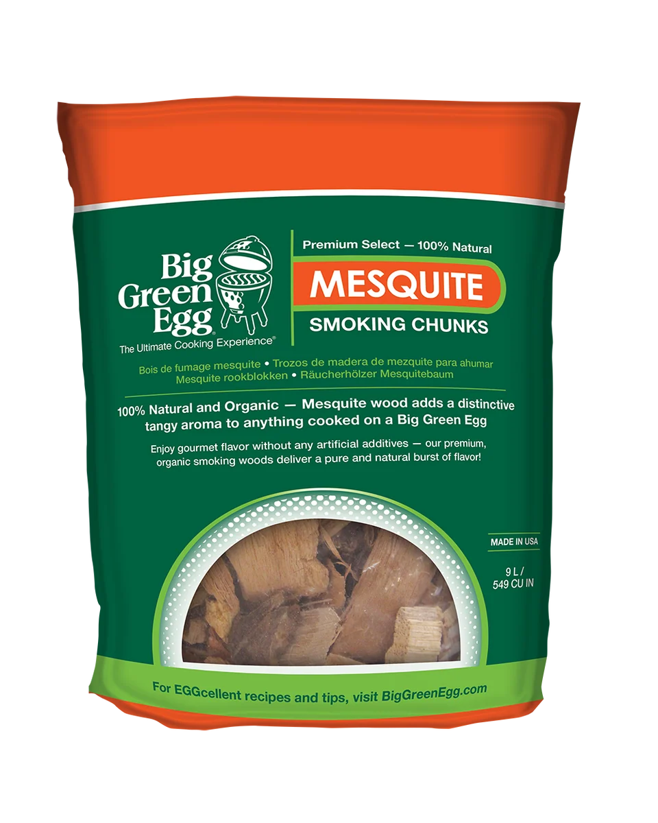 Crafted Big Green Egg Mesquite Wood Smoking Chunks Top-Quality