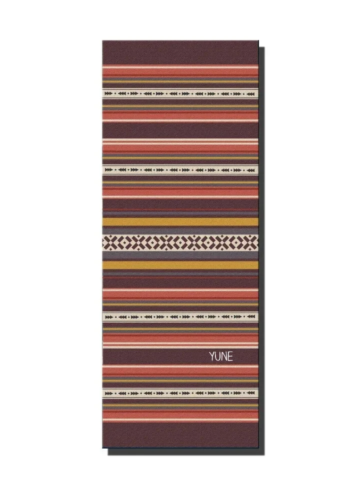 Fast Yoga Mat 6mm Thick Striped Non-Slip Eco Friendly Yune Yoga Kim Quality