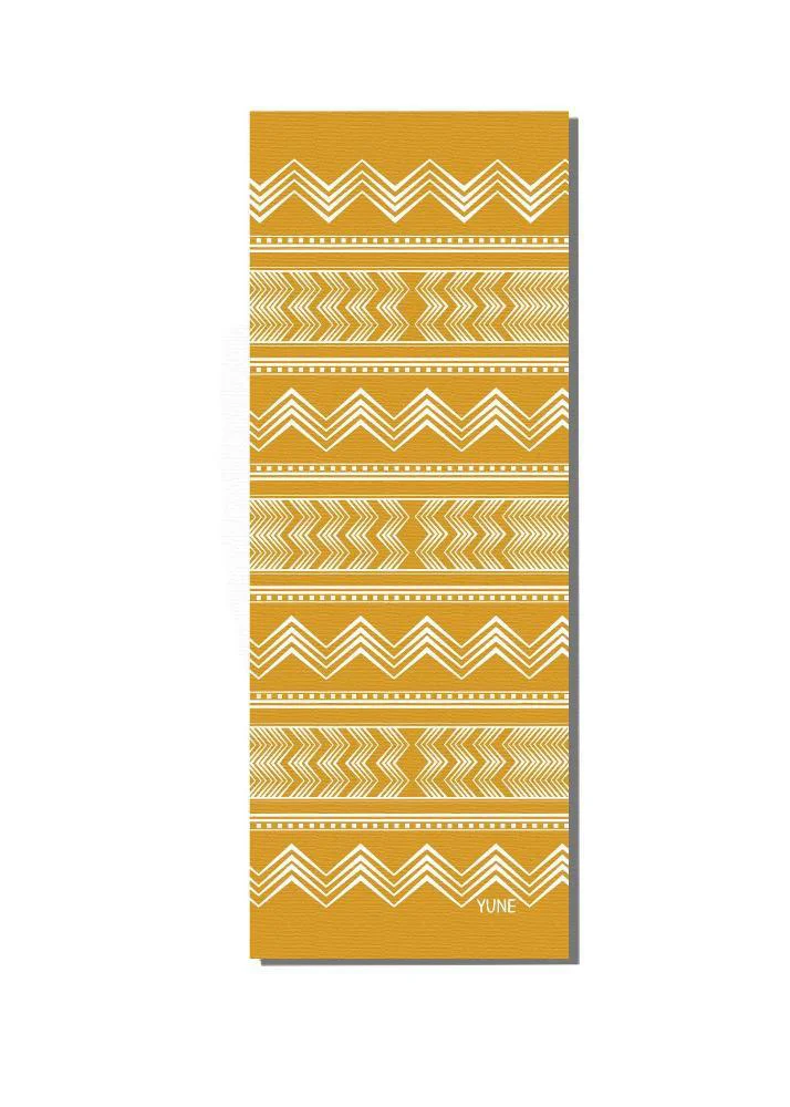 Optimized Wes Yoga Mat — Color-Block Joy Zero-Slip Grip Cushy Comfort Sustainable